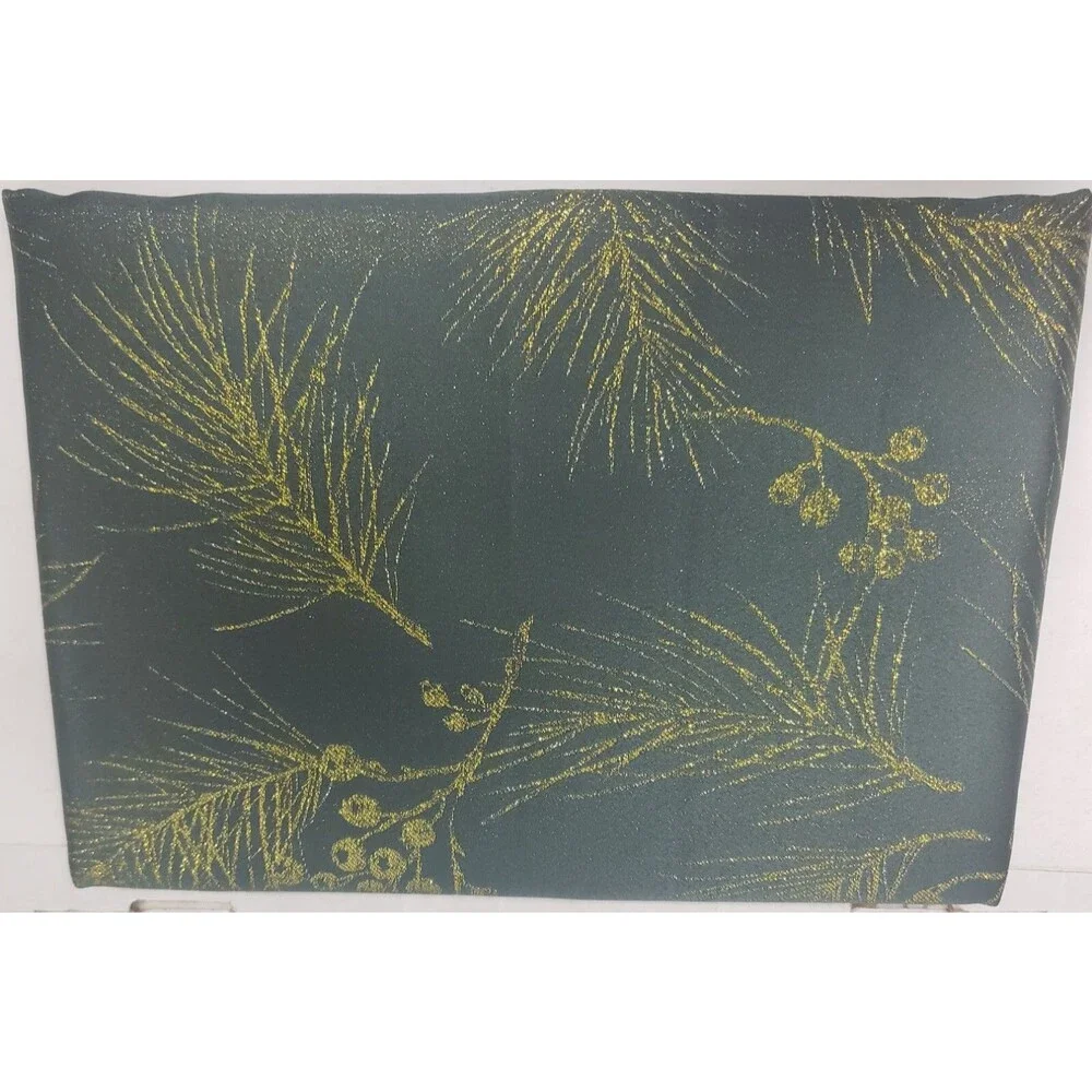 Fabric Metallic Tablecloth, 60